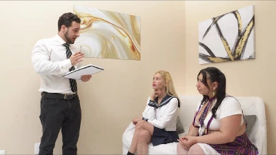 Nosso Professor Nos Puniu Com Uma Licao Anal Sem Do Ate Nossos Cuzinhos Ficarem Arrombados